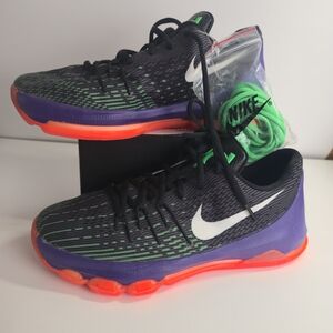 Nike Basketball Boys Shoes KD 8 GS 'Vinary' 768867-003 Sz 7Y Multicolor Athletic